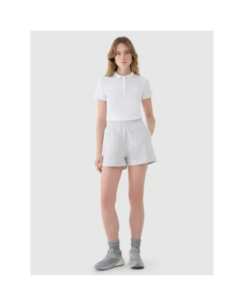 Pantaloni sport dama,  rening, gri