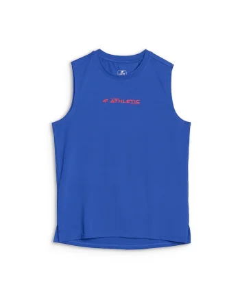 Tricou sport  pentru baieti, uscare rapida, albastru, sintetic