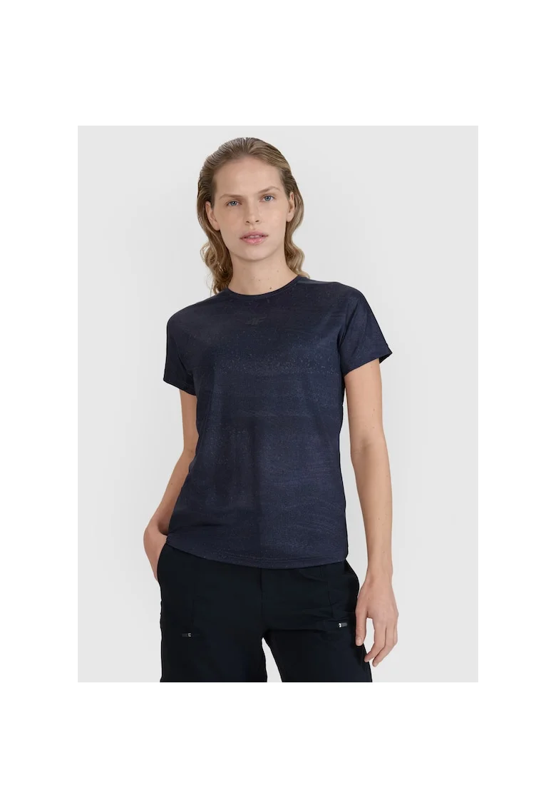 Tricou ciclism dama,  Textil, Uscare rapida, Negru