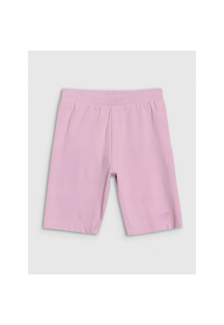 Colanti ciclism fete  slim fit, roz, 95% bumbac, sezon primavara-vara