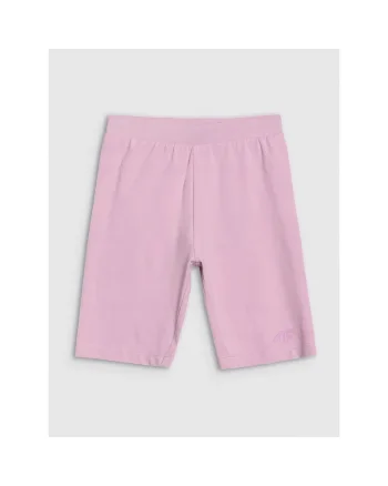 Colanti ciclism fete  slim fit, roz, 95% bumbac, sezon primavara-vara