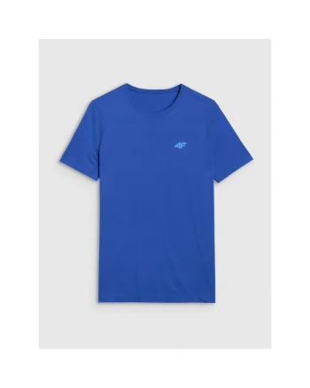 Tricou sport barbati  albastru, uscare rapida, sintetic, croiala slim
