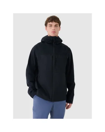 Jacheta trekking barbati  Poliester, NeoDry 10000, impermeabila, neagra