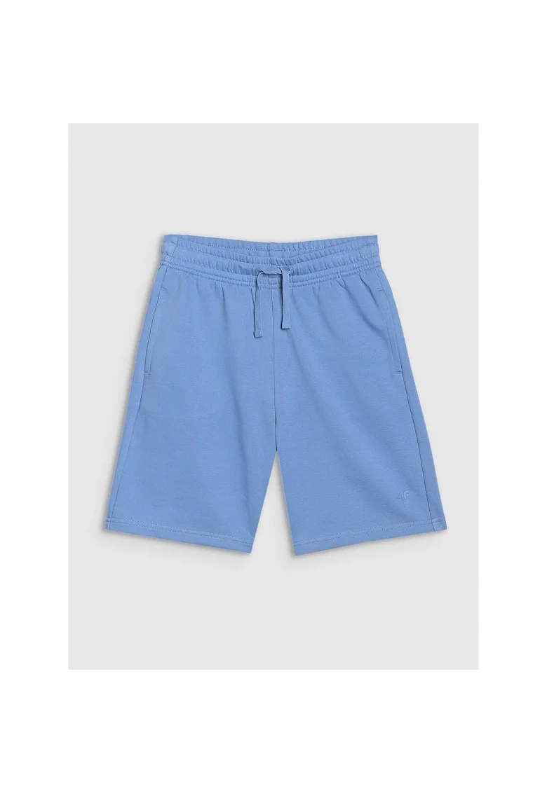Pantaloni scurti de trening  pentru baieti, bumbac, albastru
