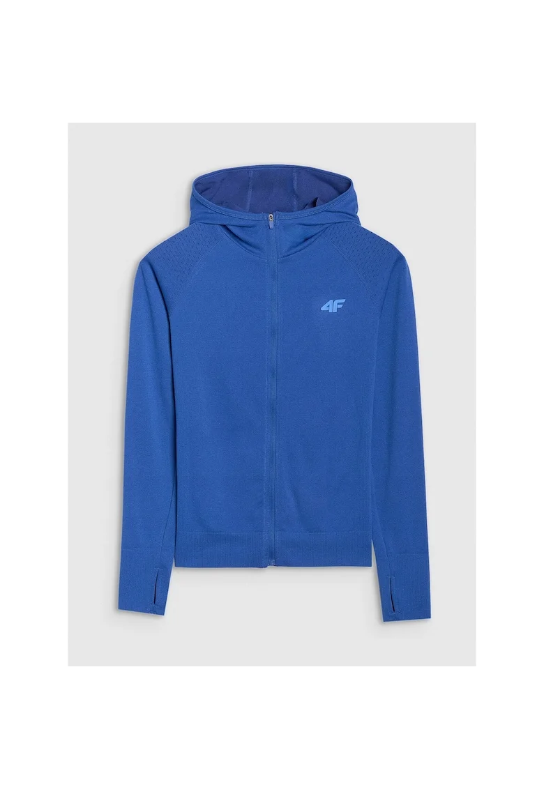 Hanorac sport  pentru albastru, gluga, Albastru