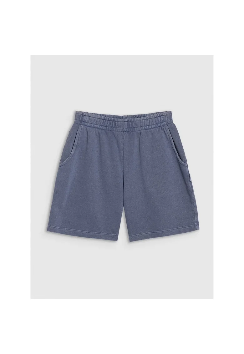 Sort Trening Casual Fete  Junior, Bumbac, Denim, Marime 122, Sportstyle, French Terry