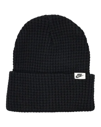Caciula sport barbati  Peak Waffle Knit, unisex, poliester, one size, neagra