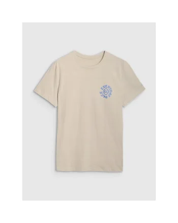 Tricou sportiv barbati  bej, 100% bumbac