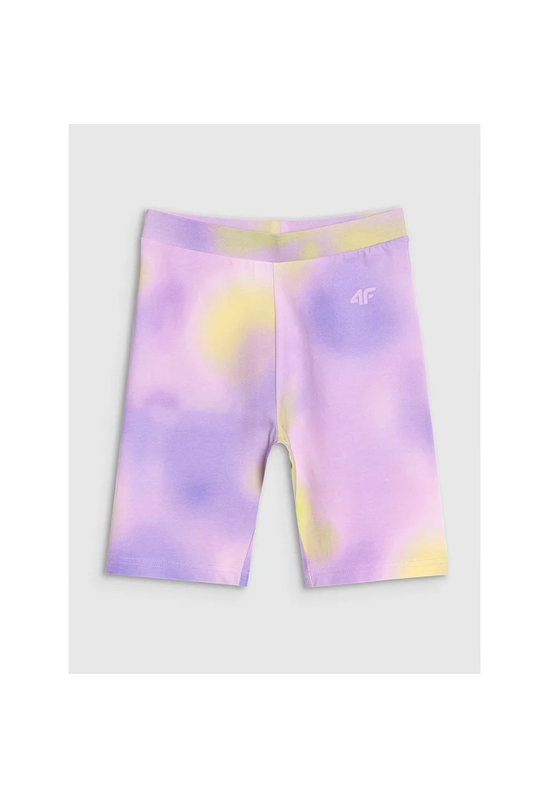 Colanti ciclism fete  violet, tricotati, textil