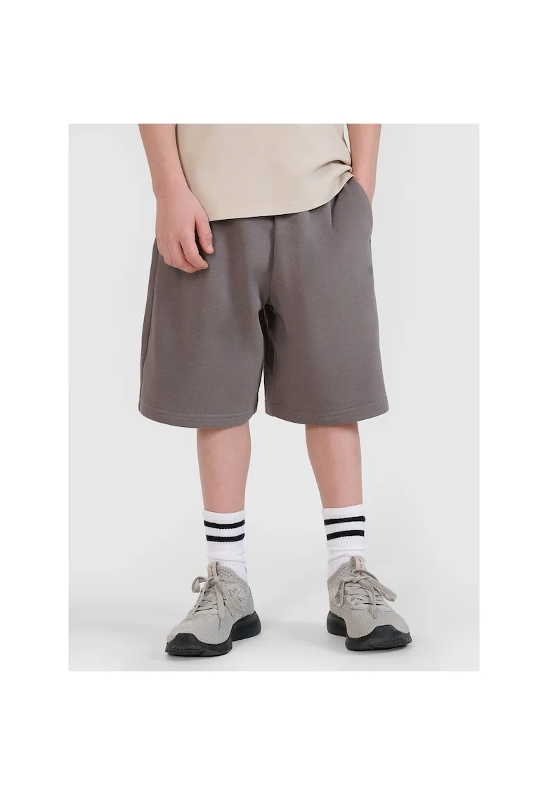 Pantaloni sport copii  gri, bumbac