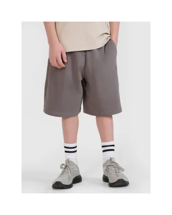 Pantaloni sport copii  gri, bumbac