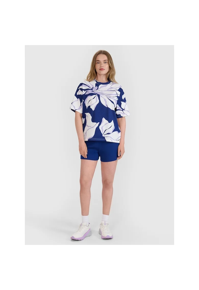 Pantaloni sport scurti dama,  albastru