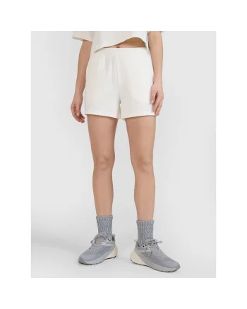 Pantaloni sport dama  alb, trening