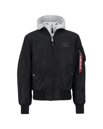 Jacheta barbati  2973, Nylon, Negru
