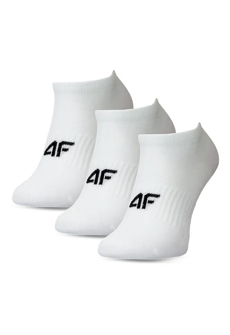 Sosete  pentru fete, set de 3, alb, bumbac, casual