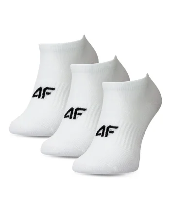 Sosete  pentru fete, set de 3, alb, bumbac, casual