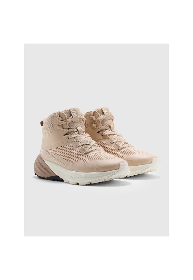 Pantofi trekking dama  Speed Hiker, impermeabili, bej, cu sireturi reflectorizante