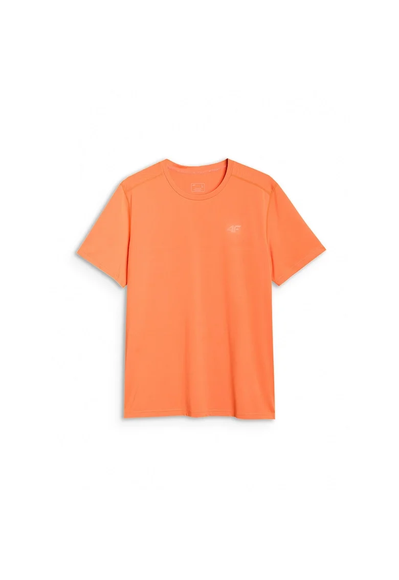 Tricou de antrenament  portocaliu, uscare rapida, material sintetic