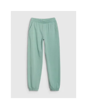 Pantaloni Fete  Bumbac Verde Menta