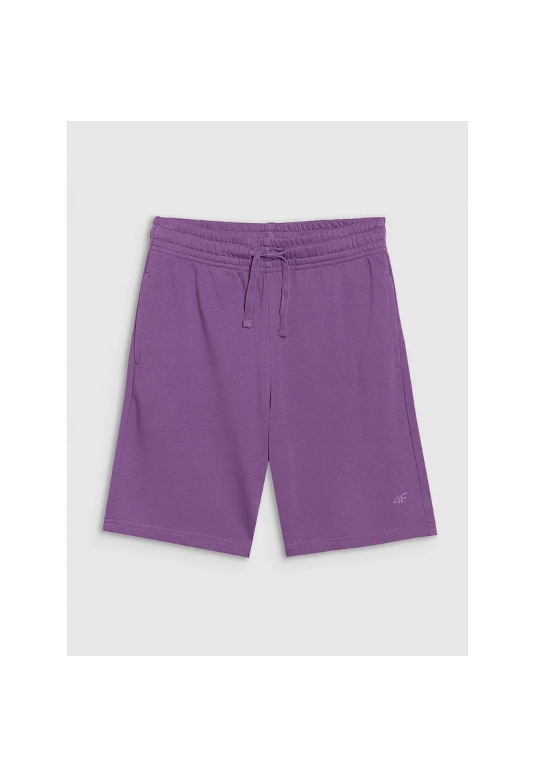 Pantaloni sport copii,  pentru baieti, violet, bumbac