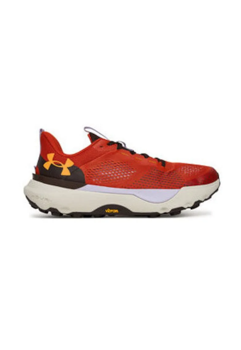 Pantofi sport barbati,  rosu, material textil, alergare