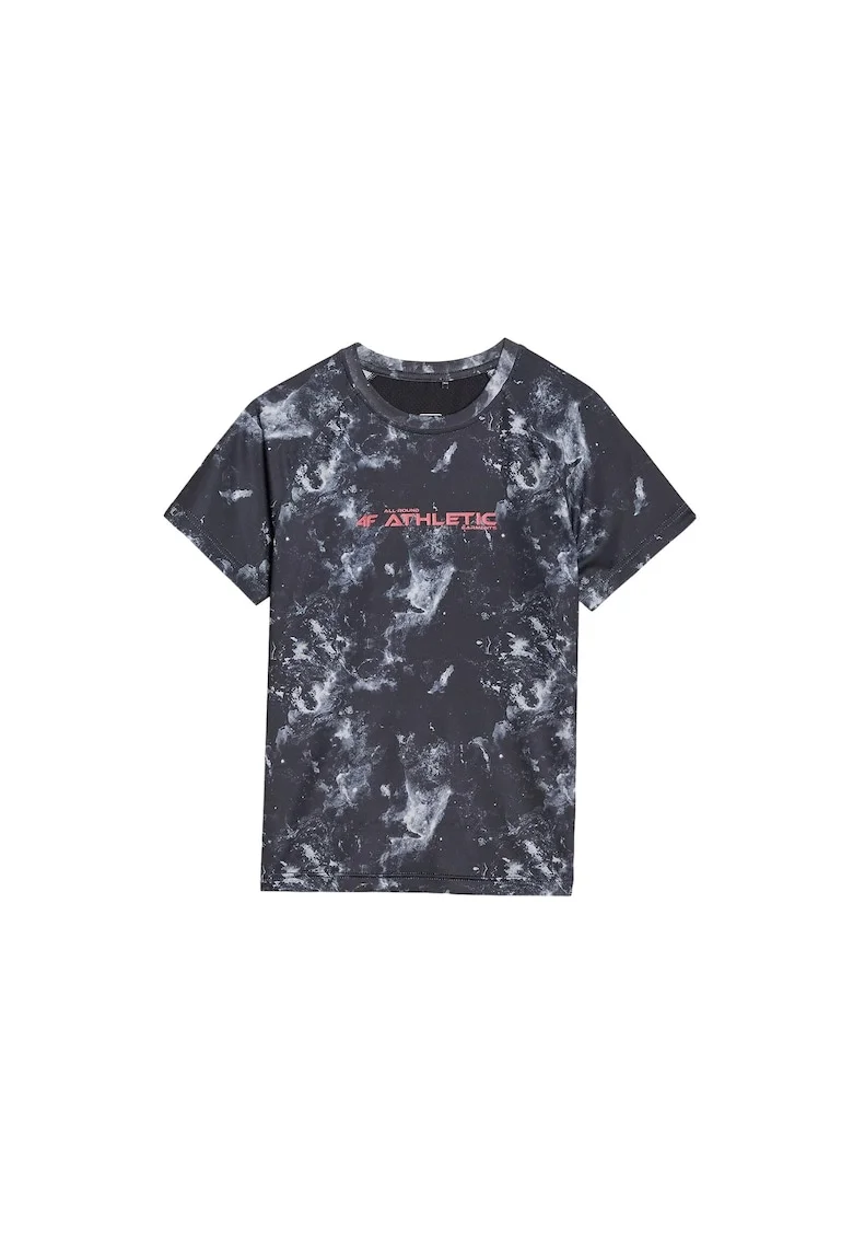 Tricou sport  pentru antrenament, uscare rapida, multicolor, sintetic