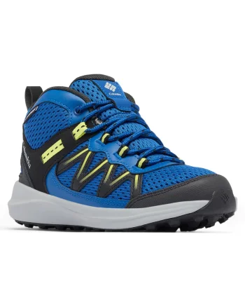 Ghete de trekking copii,  305283887, textil, albastru