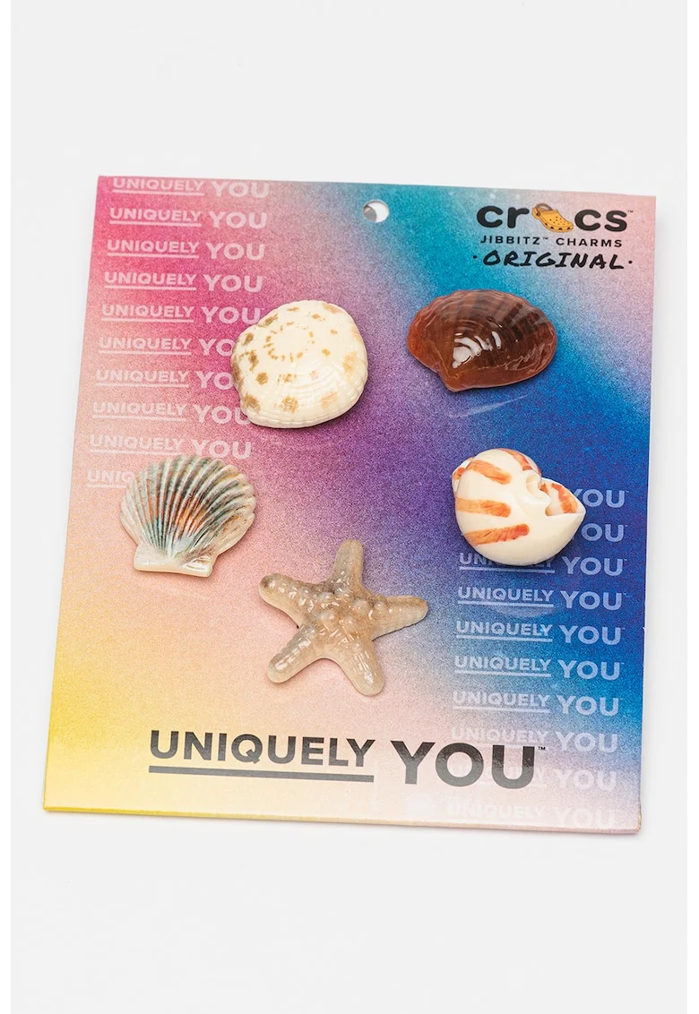 Talismane cu design scoica, pentru saboti, Multicolor