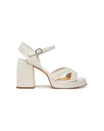 Espadrile dama  023116-200, Textil, Alb