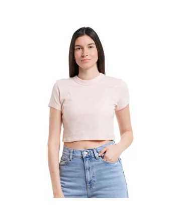Tricou  pentru Femei, tjw slim crp gmd tonalflag ext, DW0DW20329-TH3, Roz, Roz