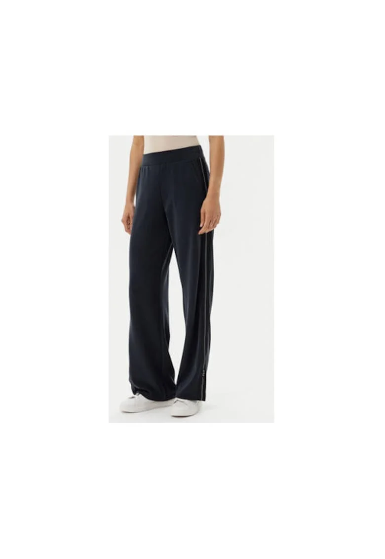 Pantaloni de trening dama  Emporio Armani, 7W000174 AF12643, Modal/Poliester, Negru, Negru