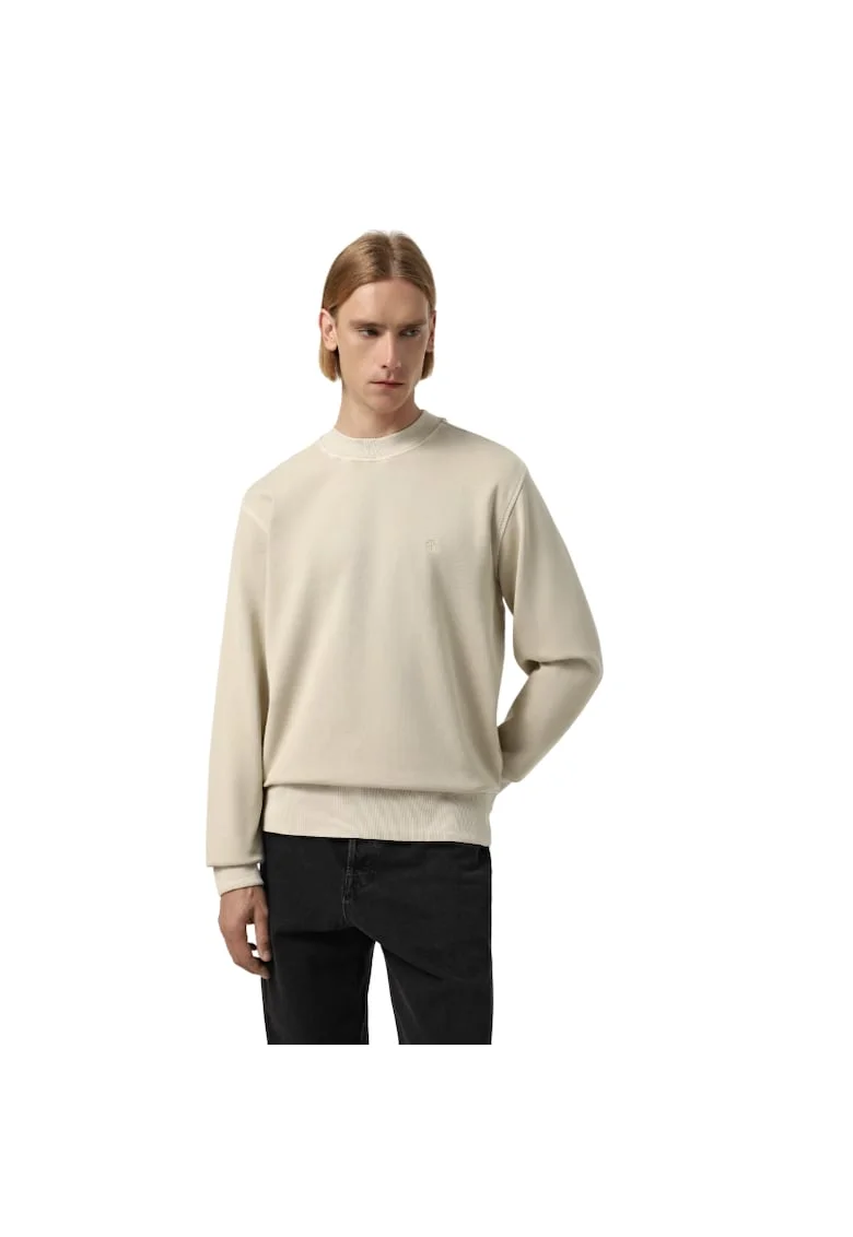 Bluza  BOLD WASHED APPLIQUECREW NECK-J30J327490-PDV