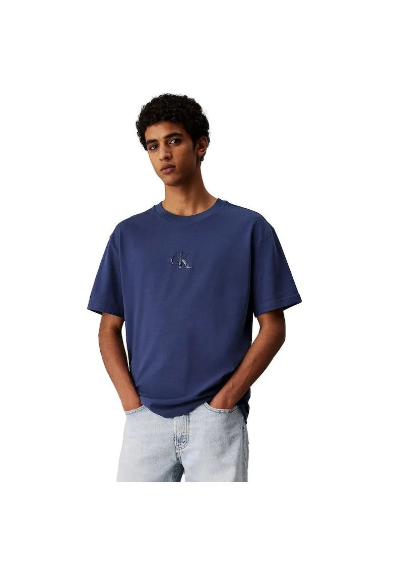 Tricou  SS REL LIQUID CKMONOLOGO TEE-LV04RAB812-RLY