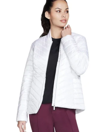 Geaca femei  Goshield Shine Jacket, Alb, Alb
