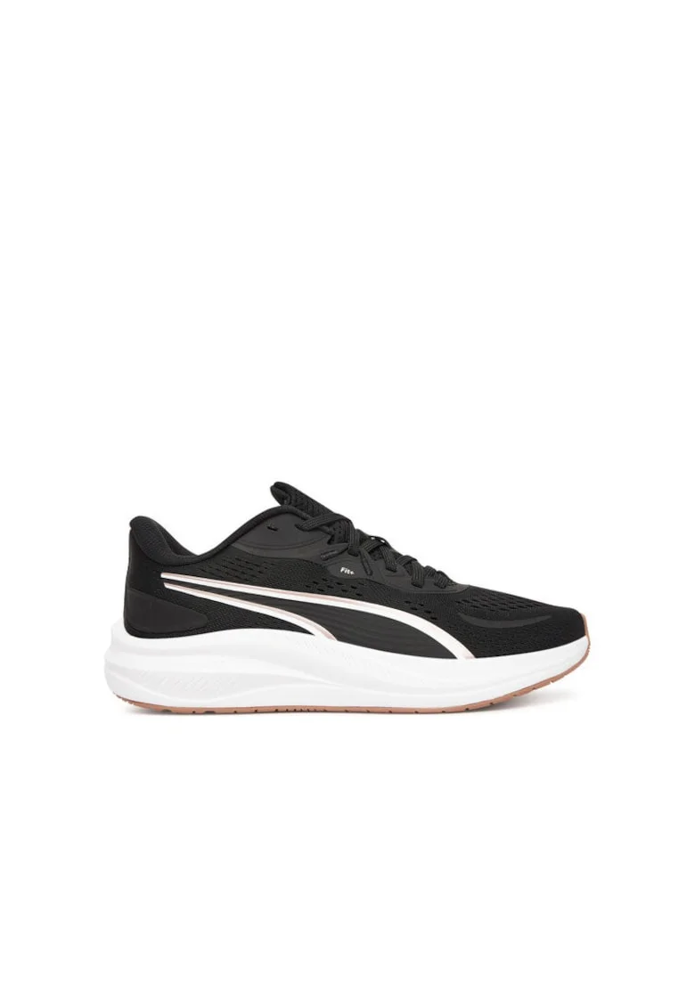 Pantofi sport dama,  alergare, negru, material textil