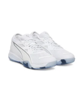 Pantofi sport barbati,  alb/albastru, material textil