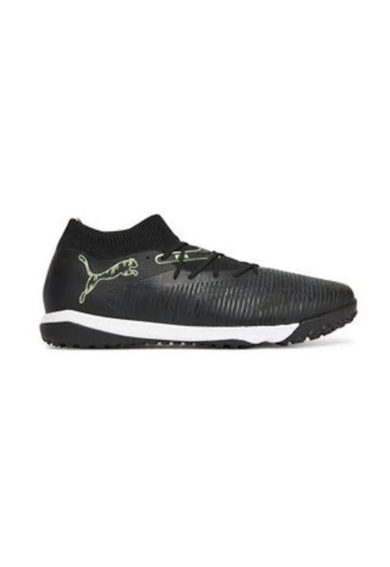 Pantofi de fotbal barbati,  material sintetic, alb/negru