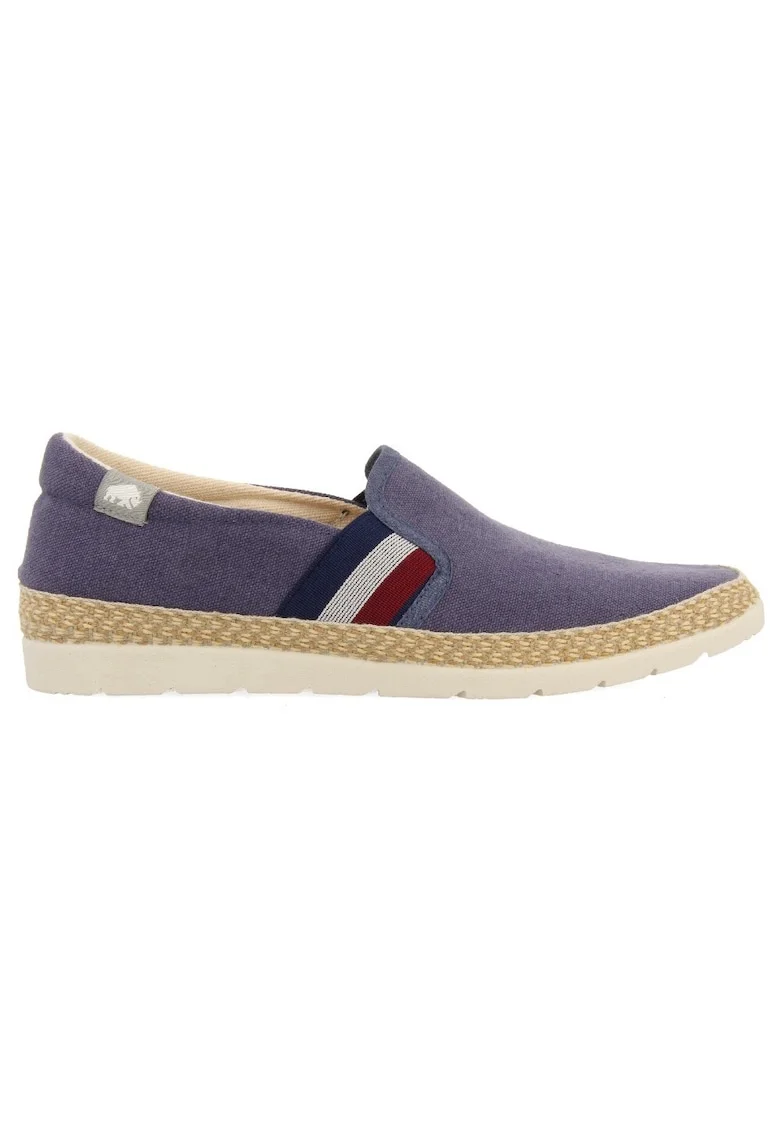 Espadrile textile Wimmer 28102, Bleumarin