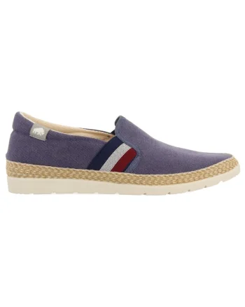 Espadrile textile Wimmer 28102, Bleumarin