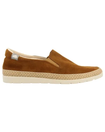 Espadrile de piele intoarsa Proger 28099, Maro scortisoara