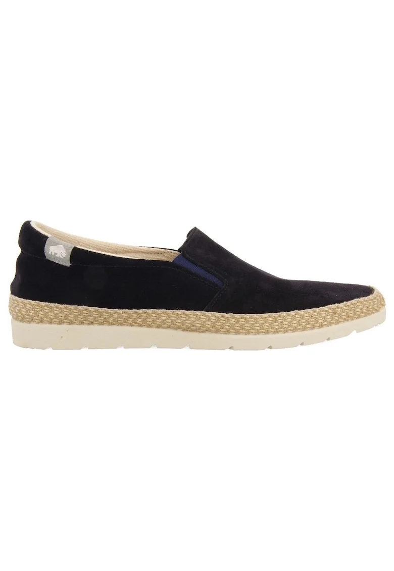 Espadrile de piele intoarsa Proger 28099, Bleumarin