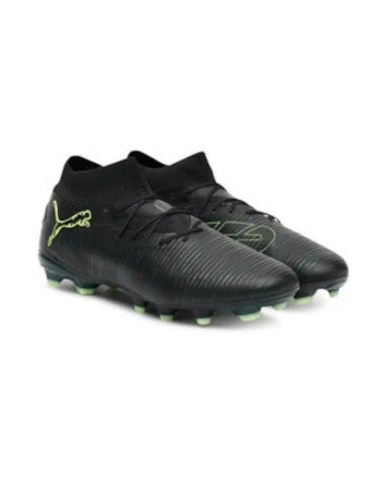 Pantofi fotbal barbati,  material sintetic, verde/negru