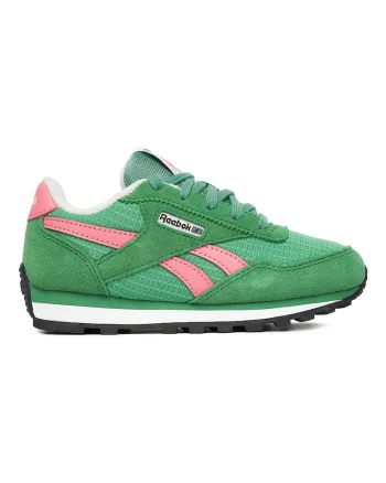 Tenisi sport copii,  piele naturala, verde