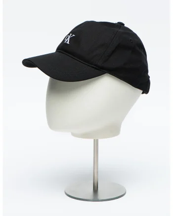 Sapca baseball din bumbac organic cu banda velcro, Negru
