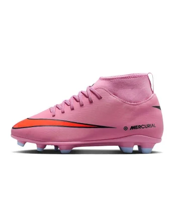 Ghete Fotbal  Mercurial Superfly 10 MG JR, Roz