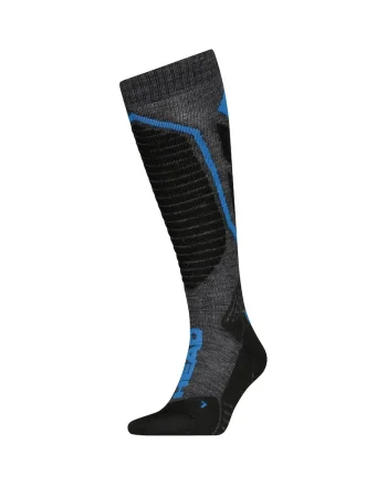 Sosete schi si snowboard  Ski Performance Kneehigh 1P, Gri/Albastru