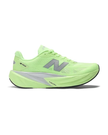 Pantofi FuelCell Rebel 5 din material textil cu detaliu logo pentru alergare, Verde electric