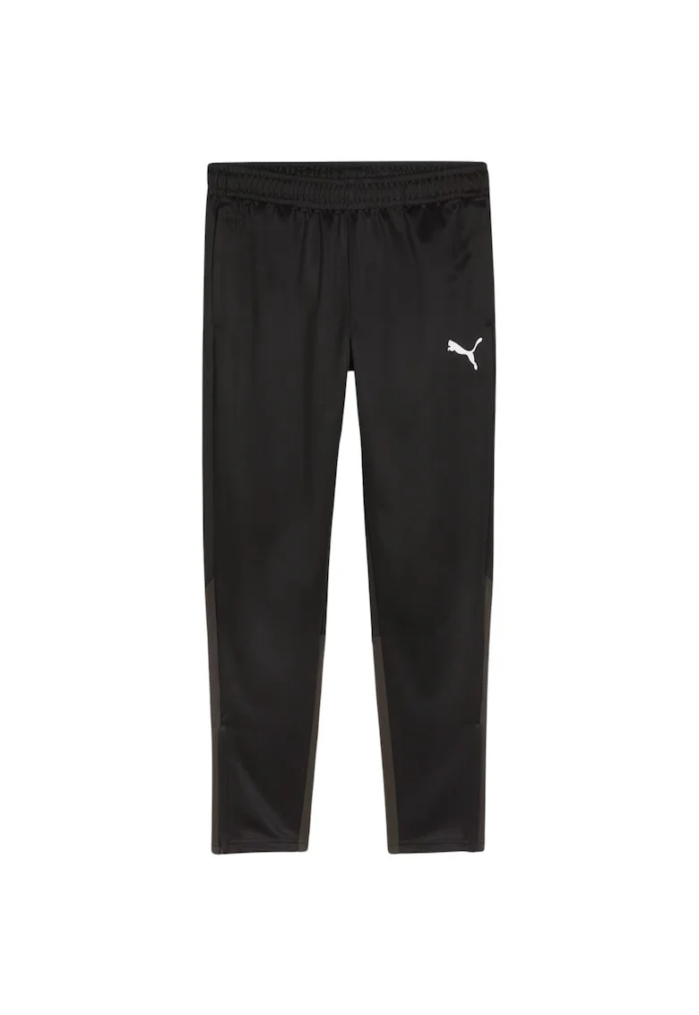 Pantaloni sport barbati  Team Goal, negri, poliester reciclat, cu talie elastica