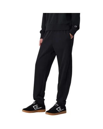 Pantaloni sport,  bumbac/poliester, negru
