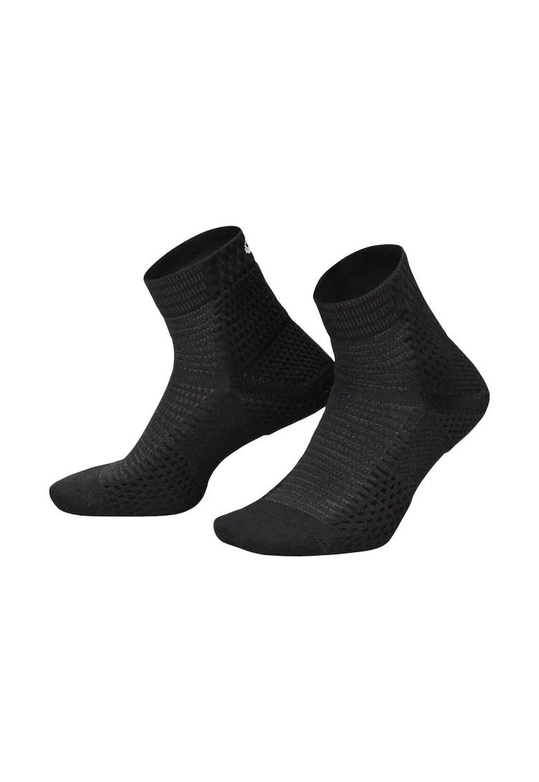 Sosete sport barbati DQ7597,  Poliester, Negru,